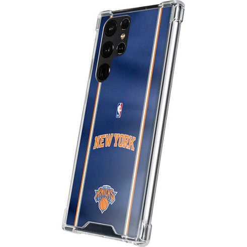 NBA New York Knicks Jersey Galaxy S24 Ultra Clear Case